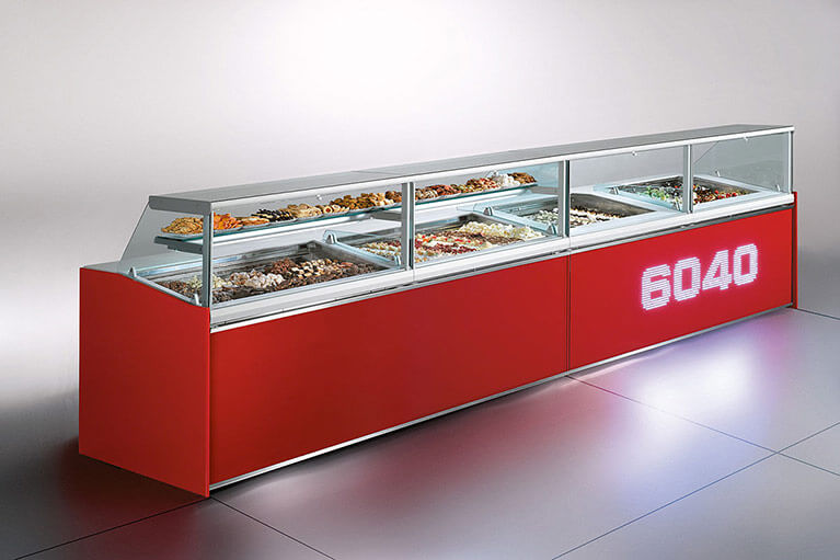 6040 Display Case for bread and neutral 6040 - Bread Display Case