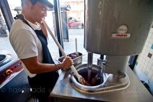 Bus Stop Gelato Making Effe