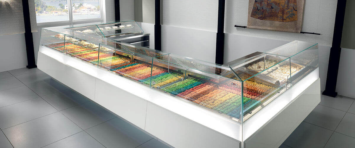 Ciam Jewelry Pastry and Gelato Display Case
