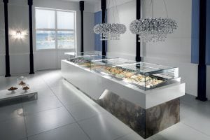 Gelato Display Case