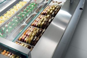 Gelato Display case