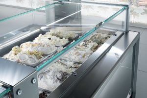 Gelato Display case