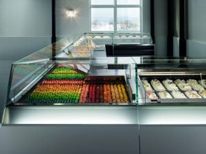 Pastry and Gelato Display Case