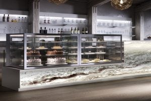 Space Cake and Pastry Display Case