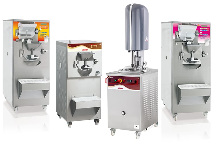 Commercial Gelato Ice Cream Machine Equipment Batch Freezers Advanced