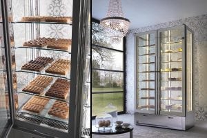 Upright - Chocolate Display Case Candy Showcase