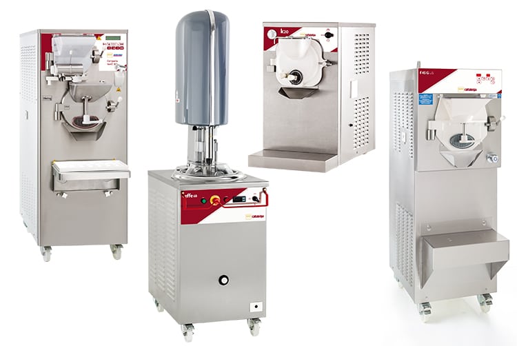 Commercial Big Fan Blades Gelato Maker, Hard Ice Cream Maker