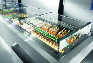 Gelato Pop Display Case Frozen Showcase