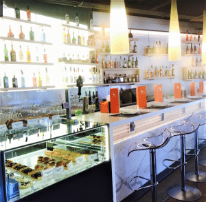 Kafe Leopolds Pastry Display Cases - Refrigerated Showcase