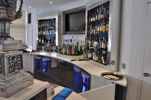 CIam Back Bar Cabinetry