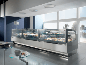 Ice Queen Frozen and Pastry Display Cases