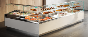 Ciam 900 750 - Display Case, refrigerated, pastry, heated, deli