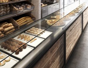 Flat - Heated Display & Pastry Refrigerated Case